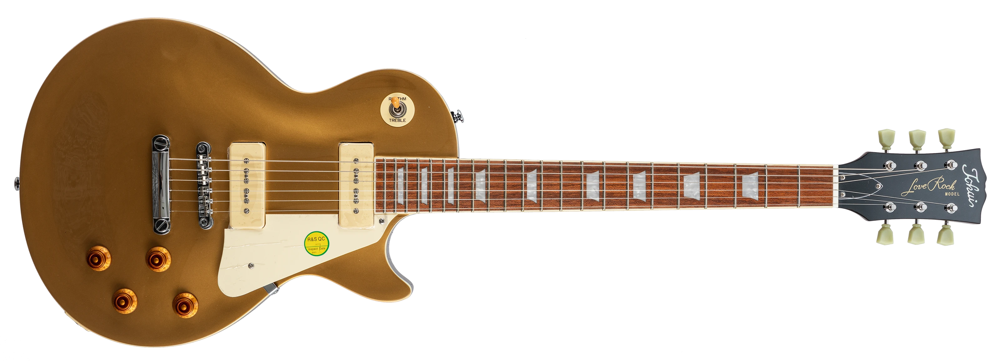 Tokai ALS65 Traditional LP P90 gold top/jatoba